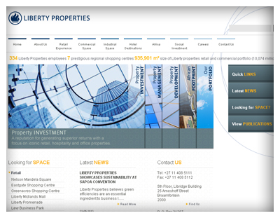 Liberty Properties Website