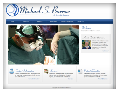 Dr Michael Barrow Website